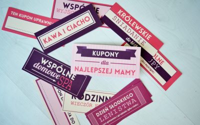 Kupony na Dzień Matki do wydrukowania – DIY