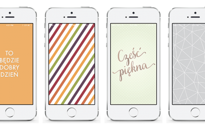 Cztery tapety na telefon do pobrania