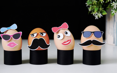 DIY: Hipsterskie jajka wielkanocne