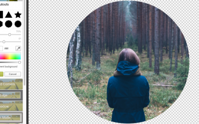 Jak szybko zrobić okrągłe zdjęcie bez tła?