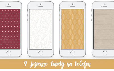 4 jesienne tapety na telefon i tablet
