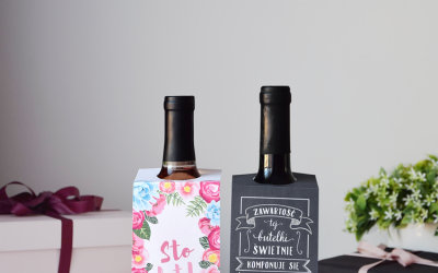 Etykiety na butelkę do wydruku – prezent DIY