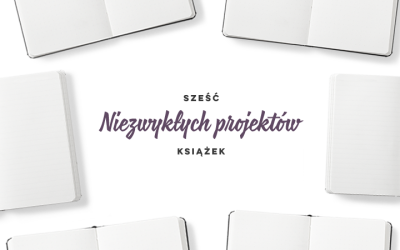 6 niezwykłych projektów książek