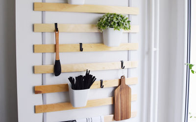 DIY: Organizer kuchenny ze stelażu łóżeczka